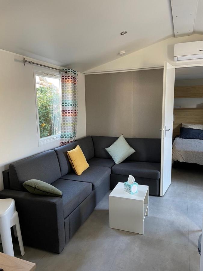 Mobil Home - Camping La Falaise Нарбонн Екстер'єр фото